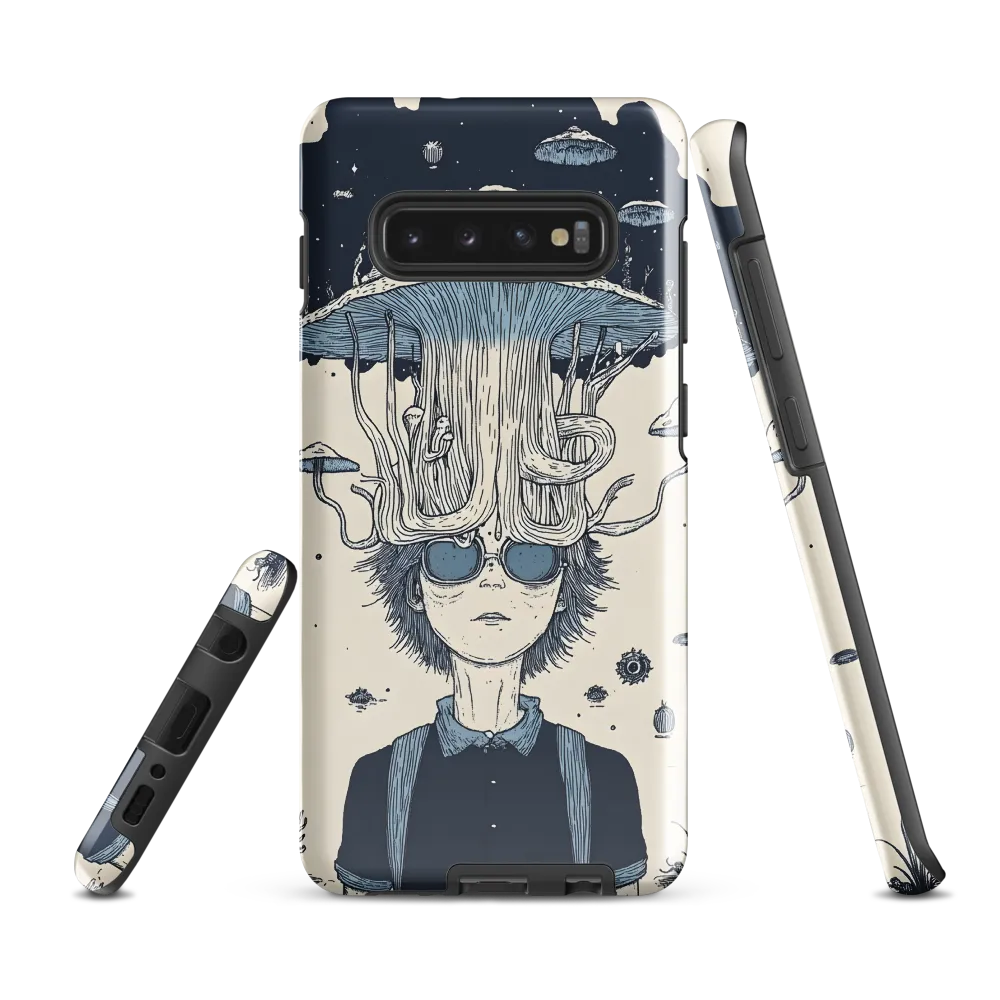 Dreamscape of Jellyfish Thoughts | Phone Case |  S10 Plus | Tough Case | Glossy