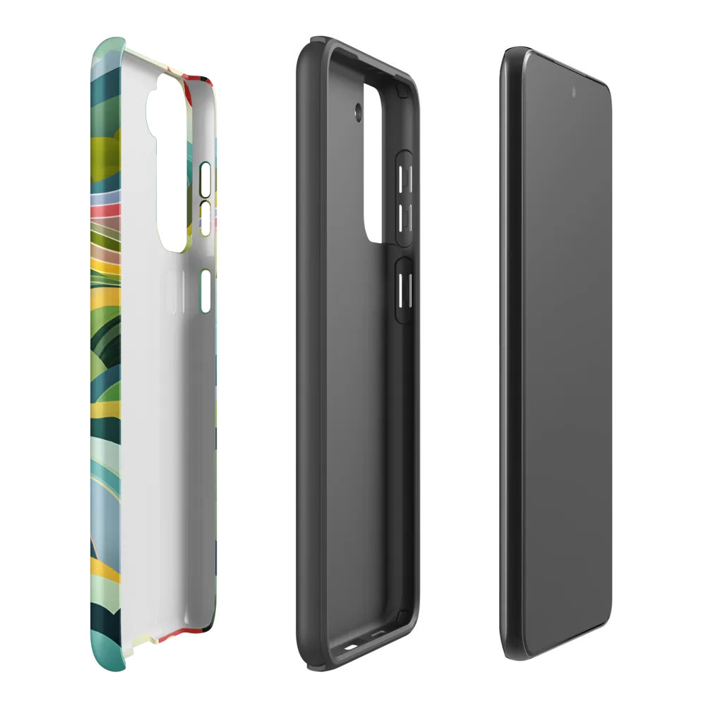 Waves of Serenity | Phone Case |  S21 Plus | Tough Case | Matte