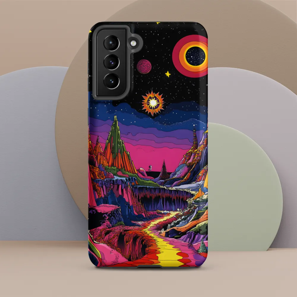 Galactic Wonders: A Journey Through an Alien Landscape