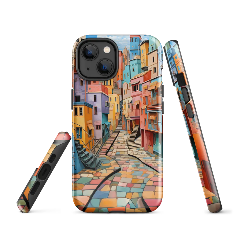 Vibrant Cityscape: A Kaleidoscope of Colors