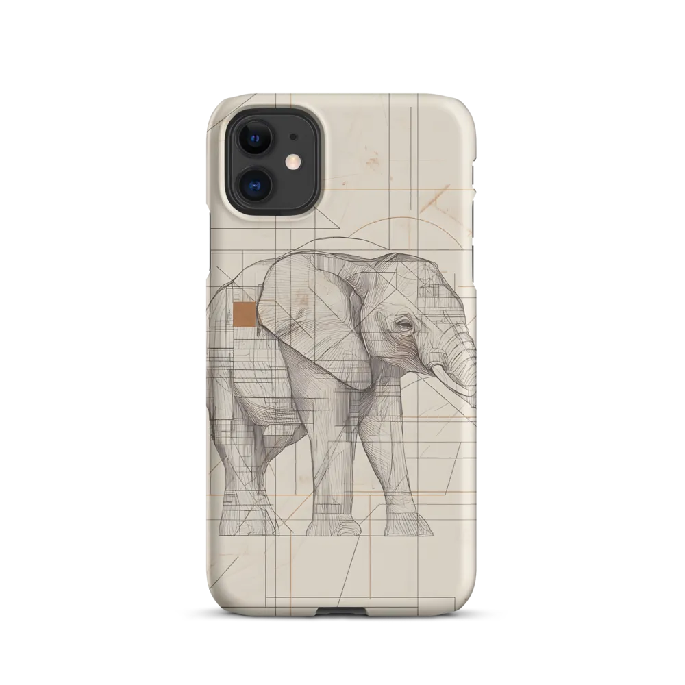 Geometric Elegance: The Steel Elephant