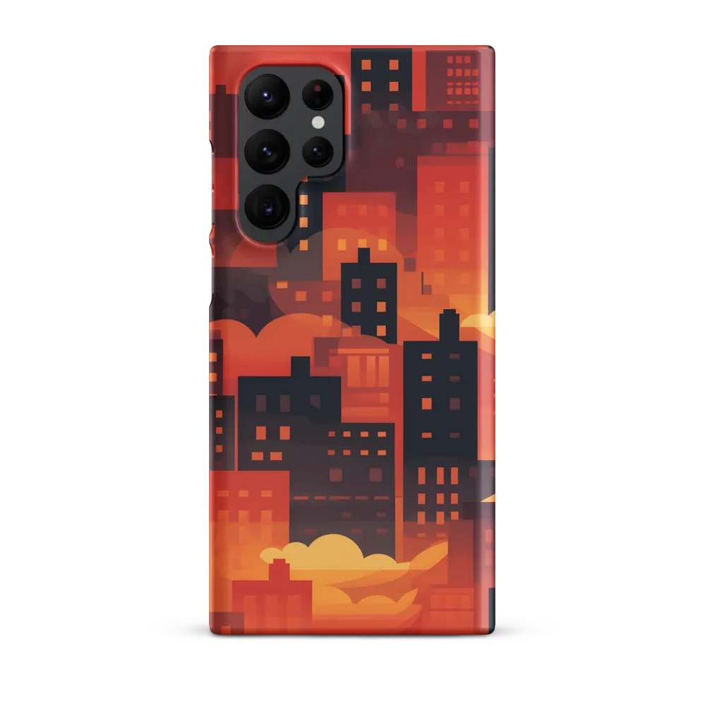 Radiance of the Urban Horizon | Phone Case |  S22 Ultra | Snap Case | Matte