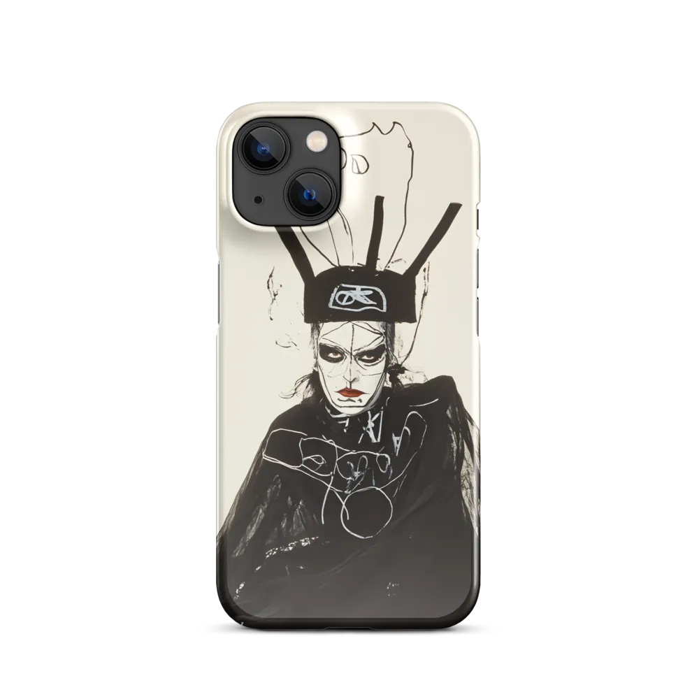 Mystique in Monochrome | Phone Case |  14 | Snap Case | Glossy
