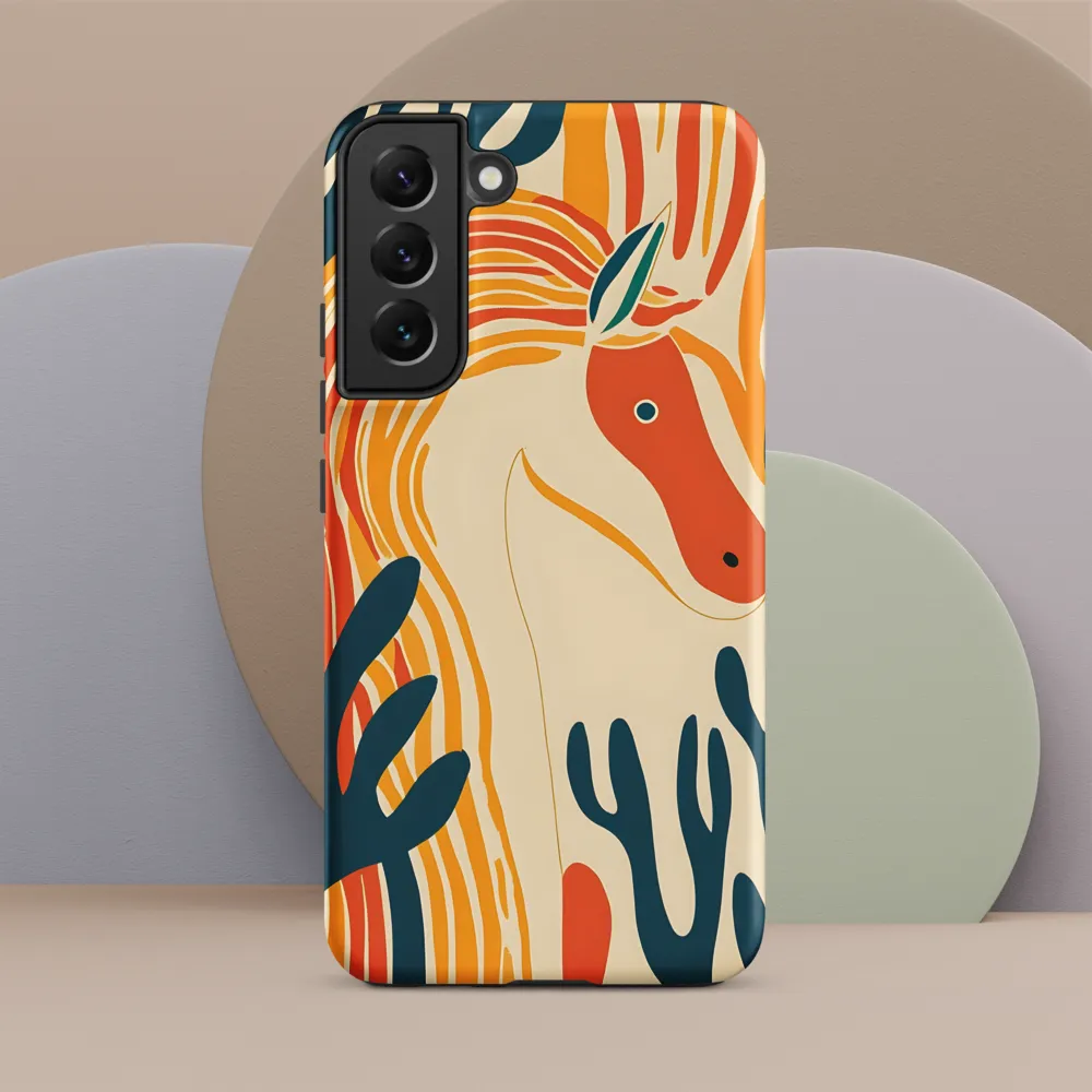 Whimsical Unicorn in a Lush Landscape
