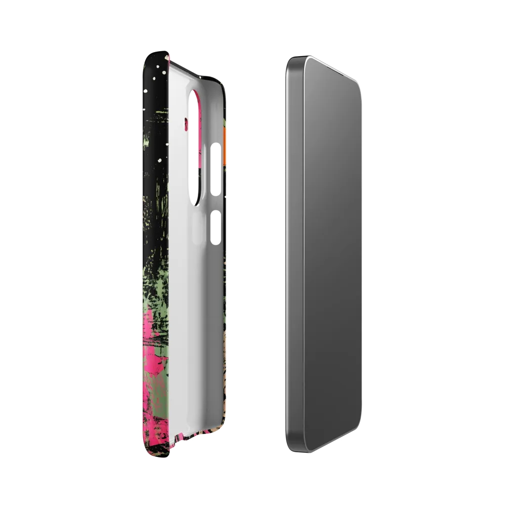 Cosmic Voyage: A Surreal Rocket Adventure | Phone Case |  S24 | Snap Case | Matte