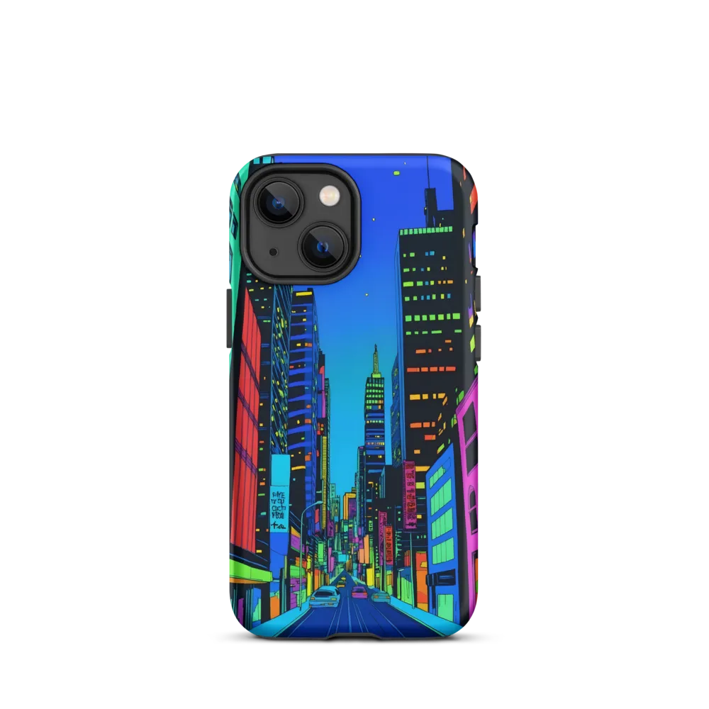 Neon Dreamscape: A Futuristic City at Dusk