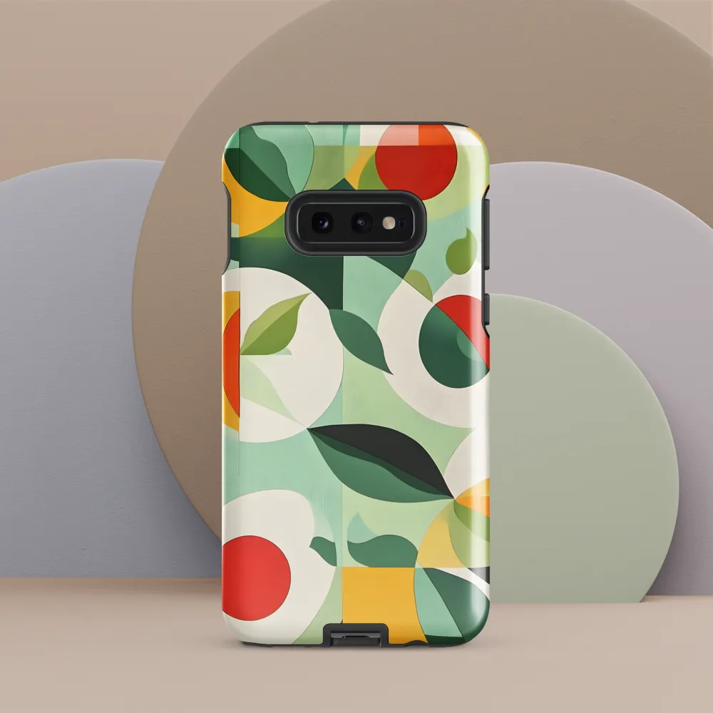 Harmony in Shapes: A Playful Abstract Design