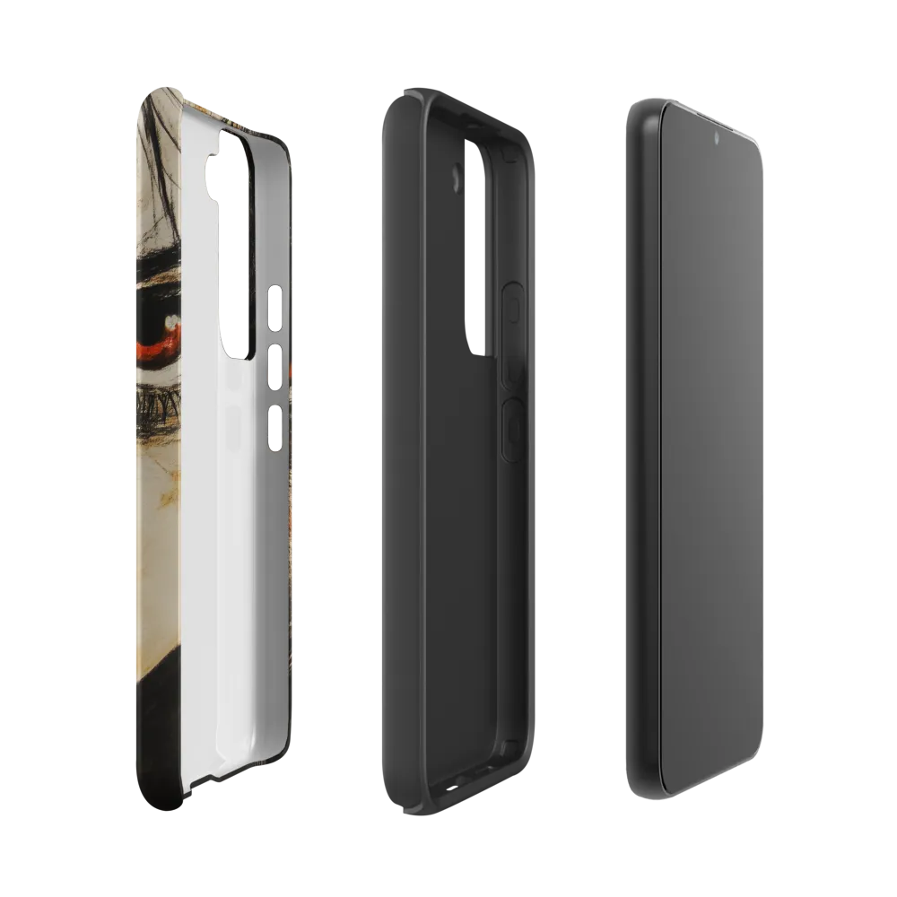 Gaze of Intensity | Phone Case |  S22 | Tough Case | Matte