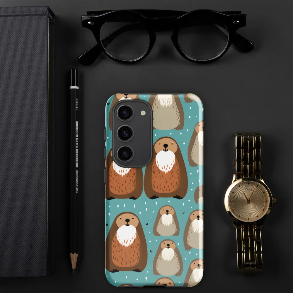 Whimsical Otter Pattern