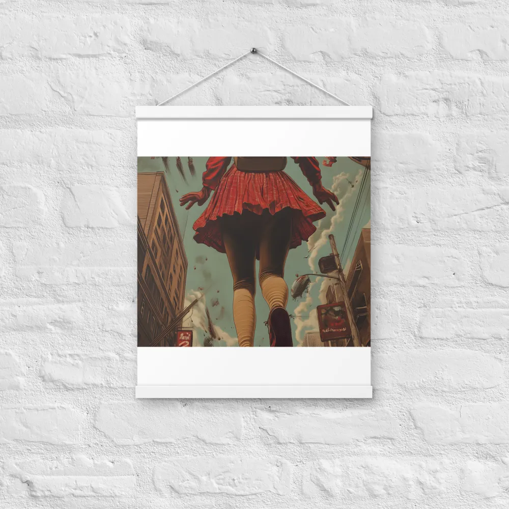 Flight of the Urban Dreamer | Poster With White Wood Hanger | 16″×20″