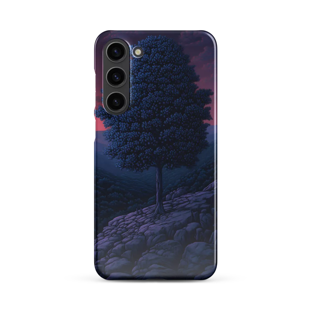 Solitary Sentinel: A Tree at Dusk