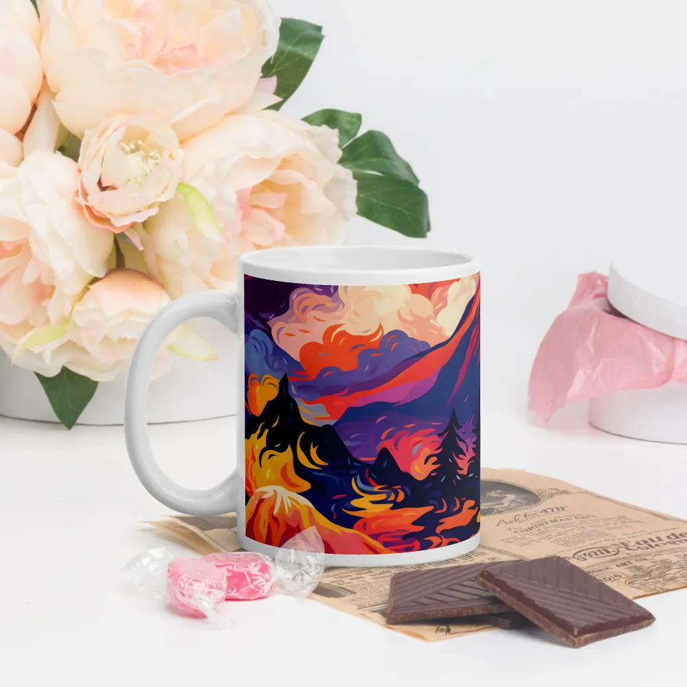 Fiery Majesty | Mugs | Multiple Sizes & Colors