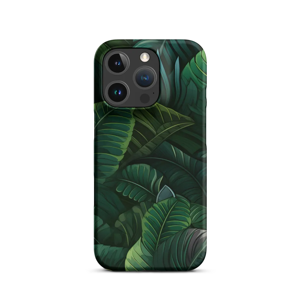 Lush Canopy: A Tropical Foliage Study