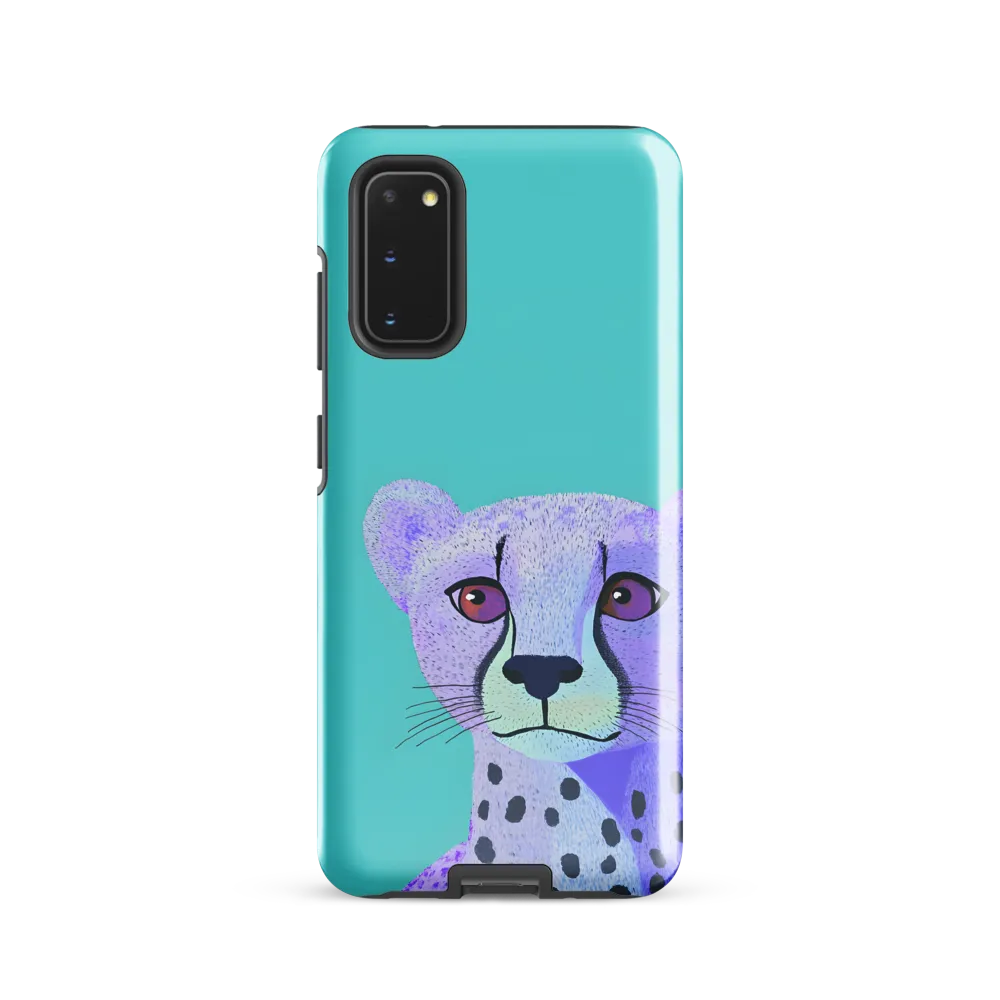 Curious Cheetah | Phone Case |  S20 | Tough Case | Glossy