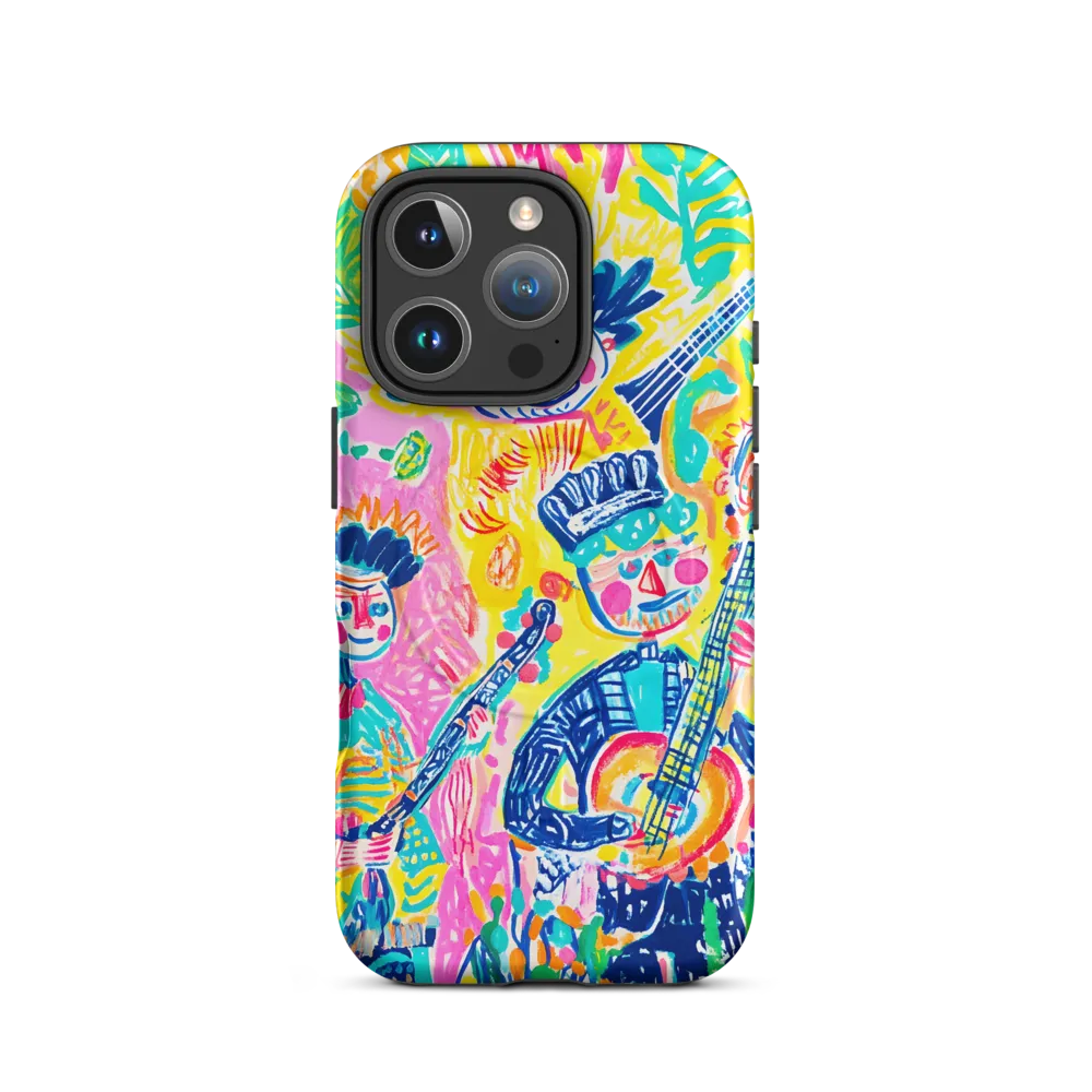 Joyful Duet: A Celebration of Music | Phone Case |  16 Pro | MagSafe® Tough Case | Matte