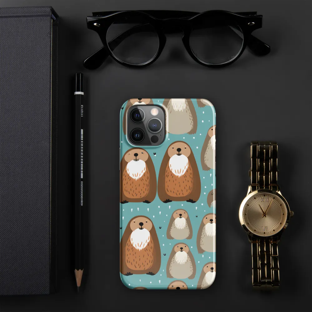 Whimsical Otter Pattern