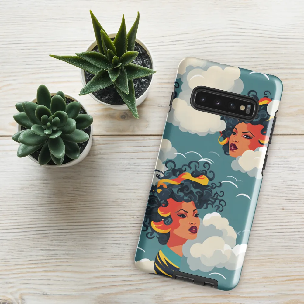 Whimsical Dreams in the Sky | Phone Case |  S10 Plus | Tough Case | Glossy