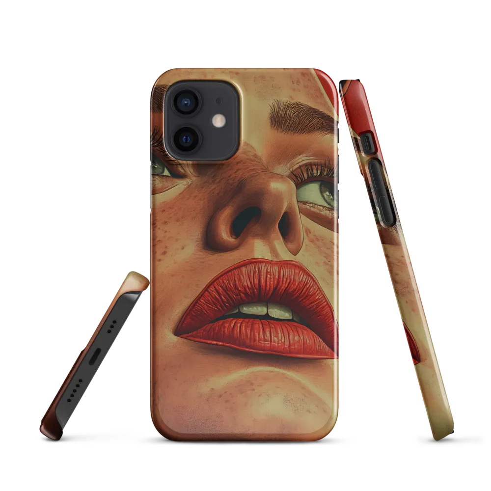 Red Intensity: A Portrait of Elegance