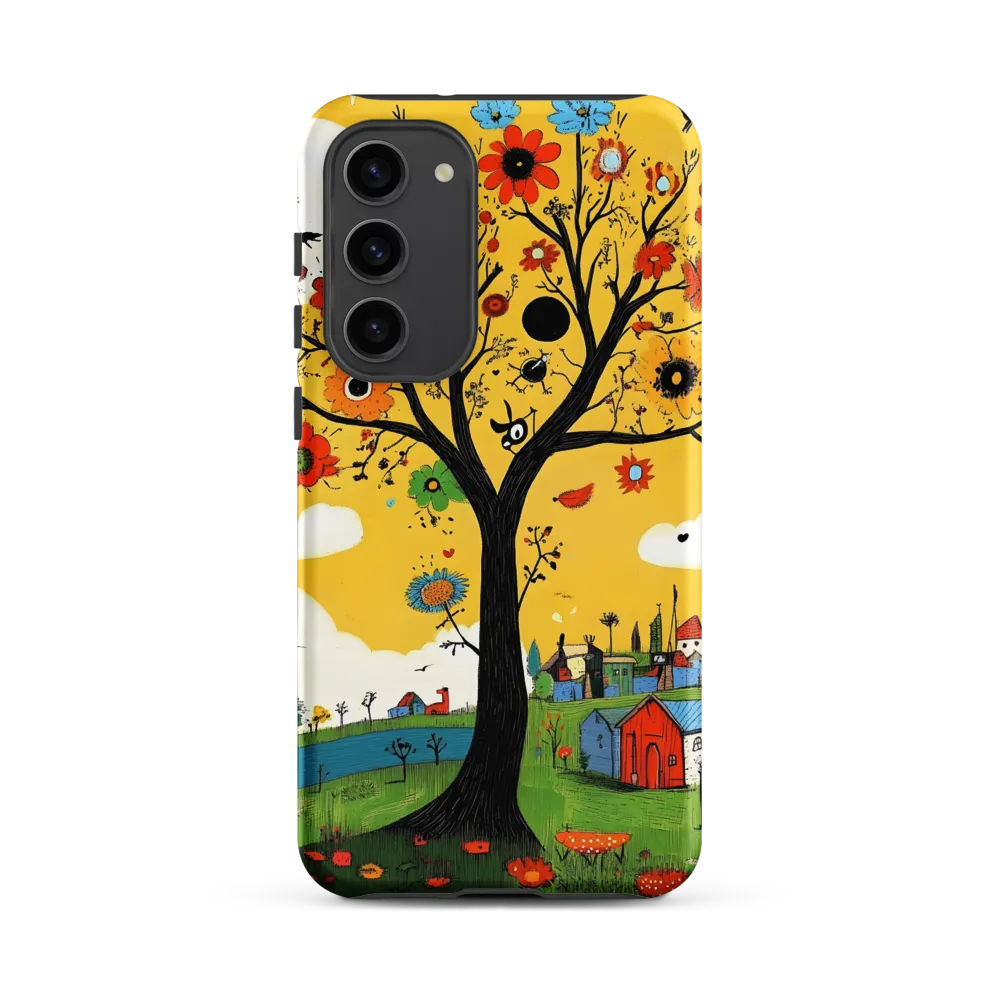 Whimsical Blooms of Life | Phone Case |  S23 Plus | Tough Case | Matte