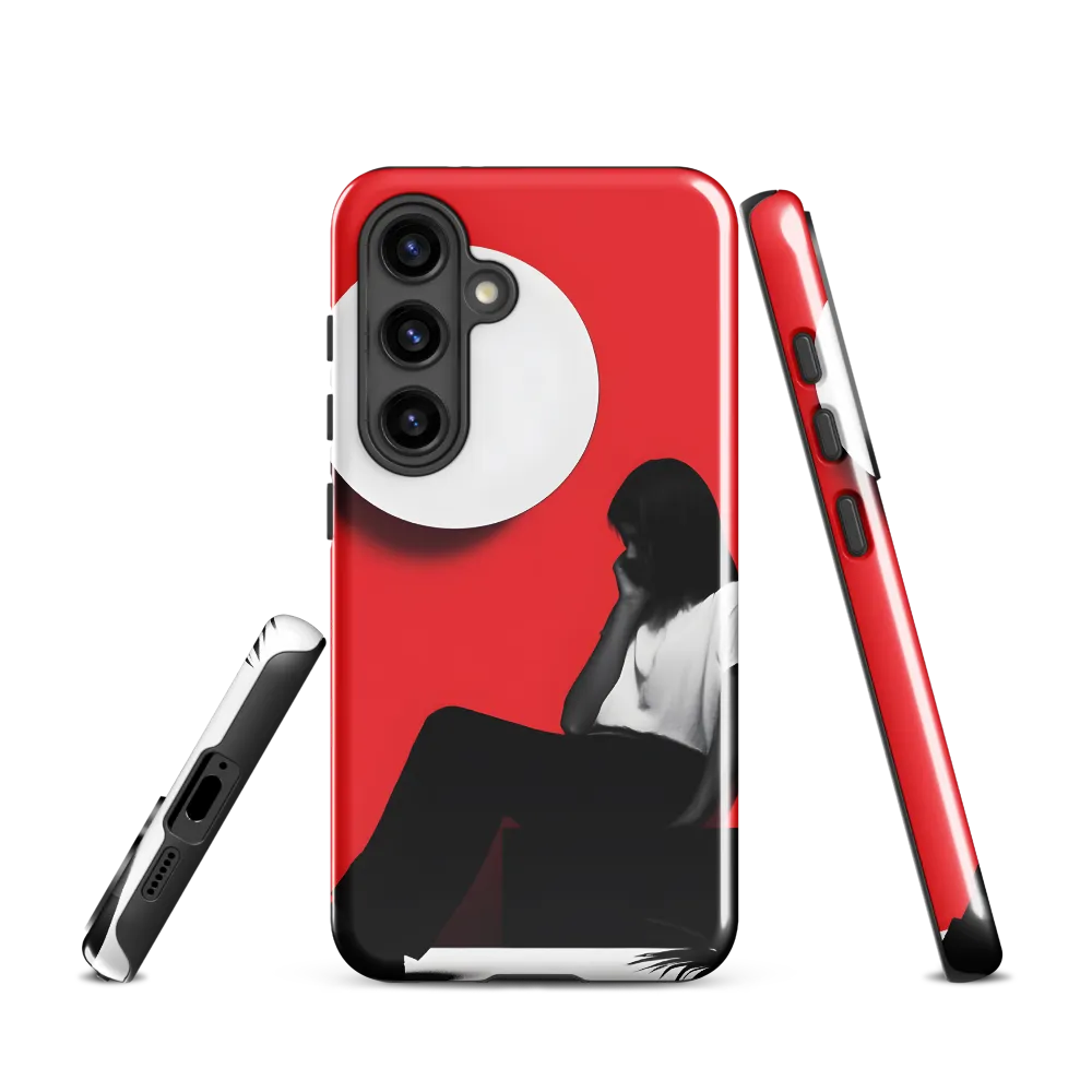 Contemplation in Red