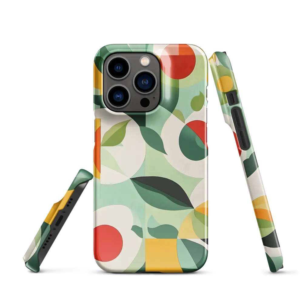 Harmony in Shapes: A Playful Abstract Design