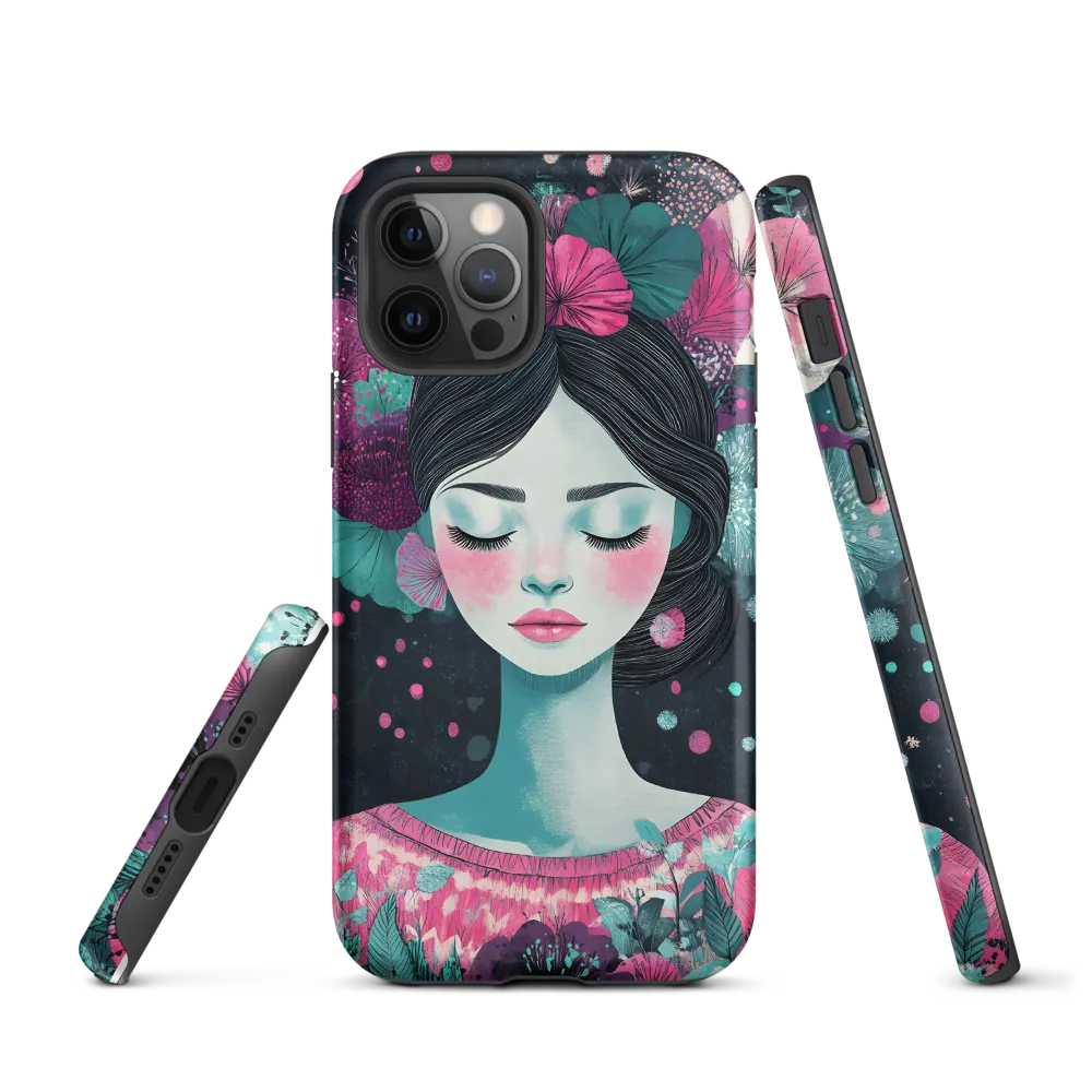 Embrace of Floral Serenity