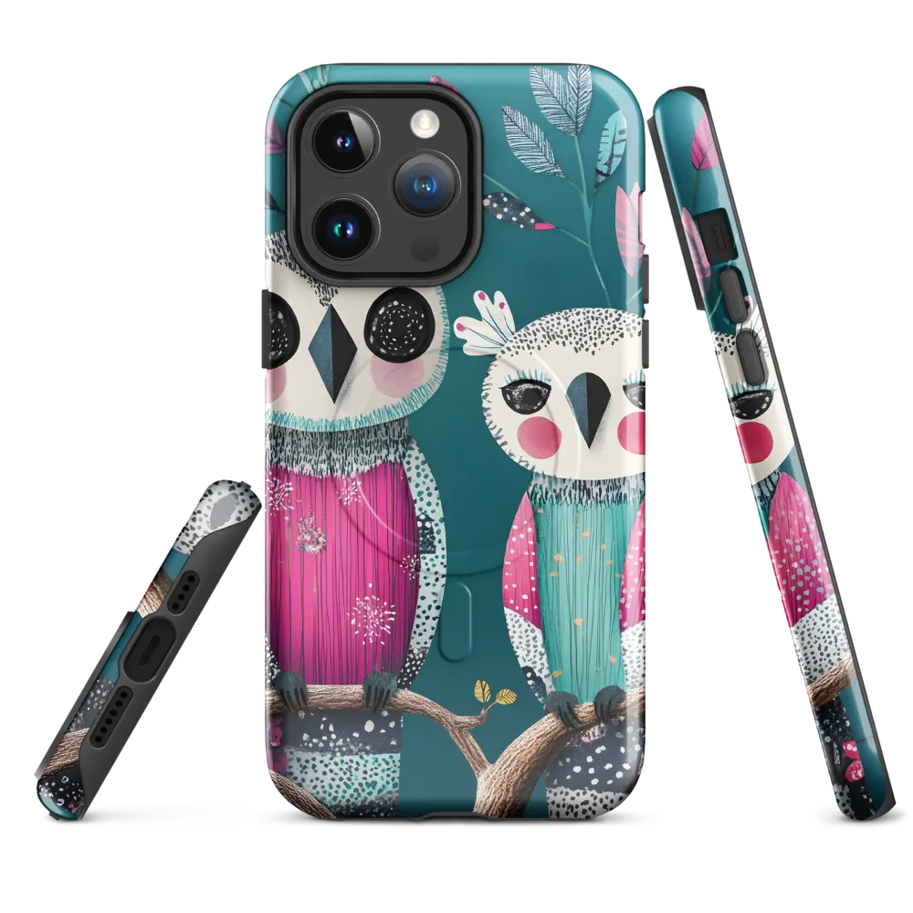 Whimsical Duo: A Celebration of Nature and Color