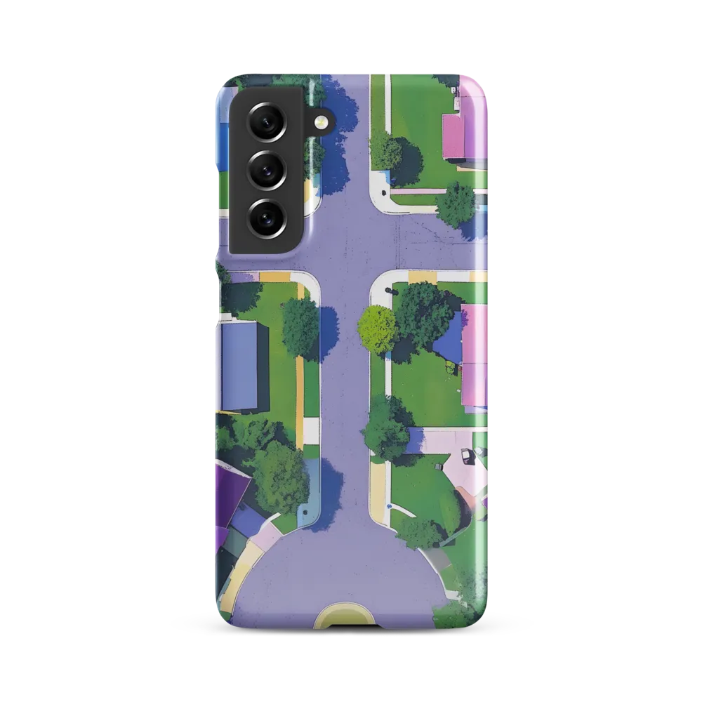 Aerial Harmony: Suburban Crossroads
