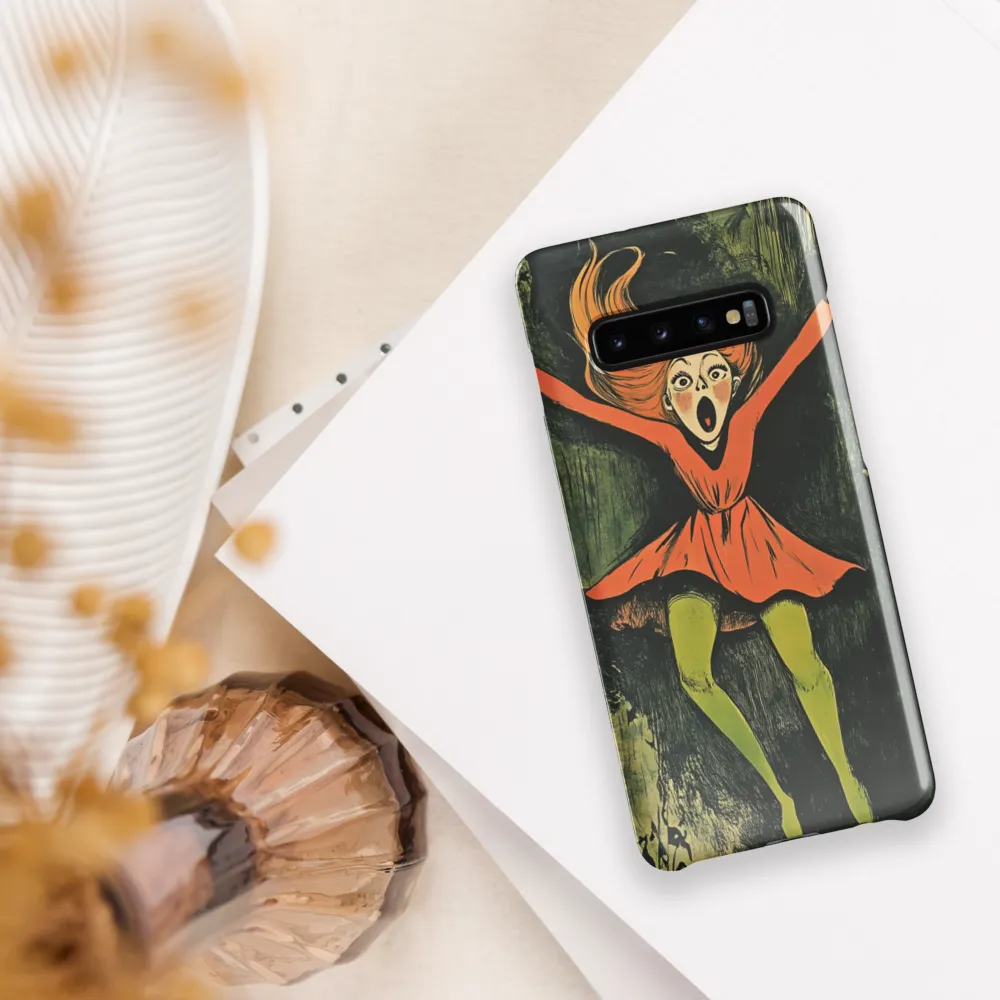 Descent into Dread | Phone Case |  S10 Plus | Snap Case | Glossy