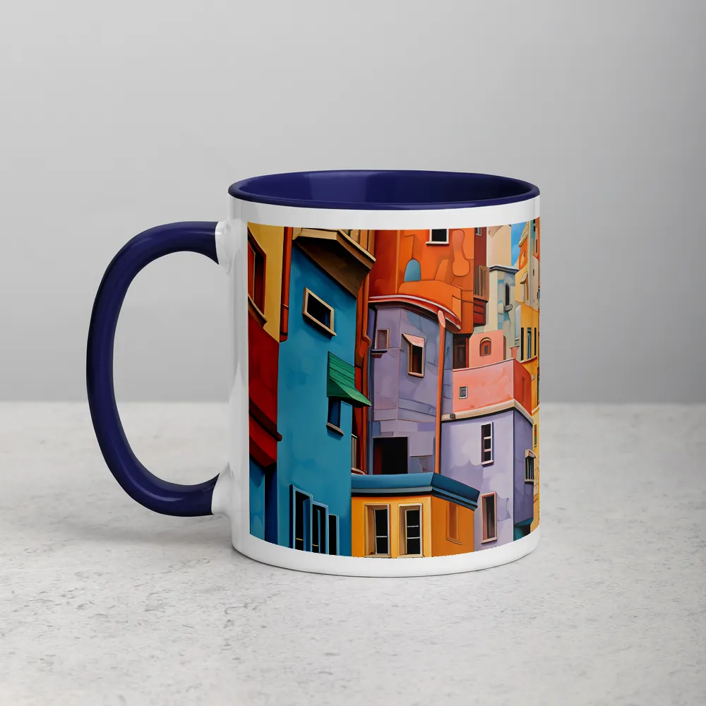 Vibrant Cityscape: A Kaleidoscope of Colors