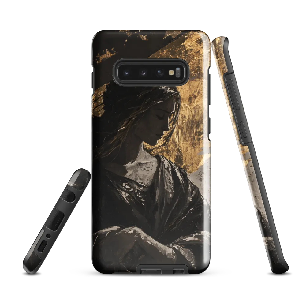 Golden Serenity | Phone Case |  S10 Plus | Tough Case | Glossy