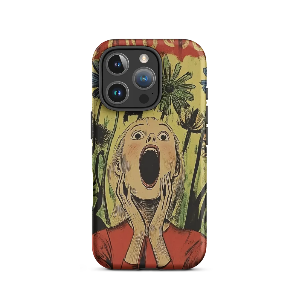 The Echo of Panic | Phone Case |  16 Pro | Tough Case | Matte
