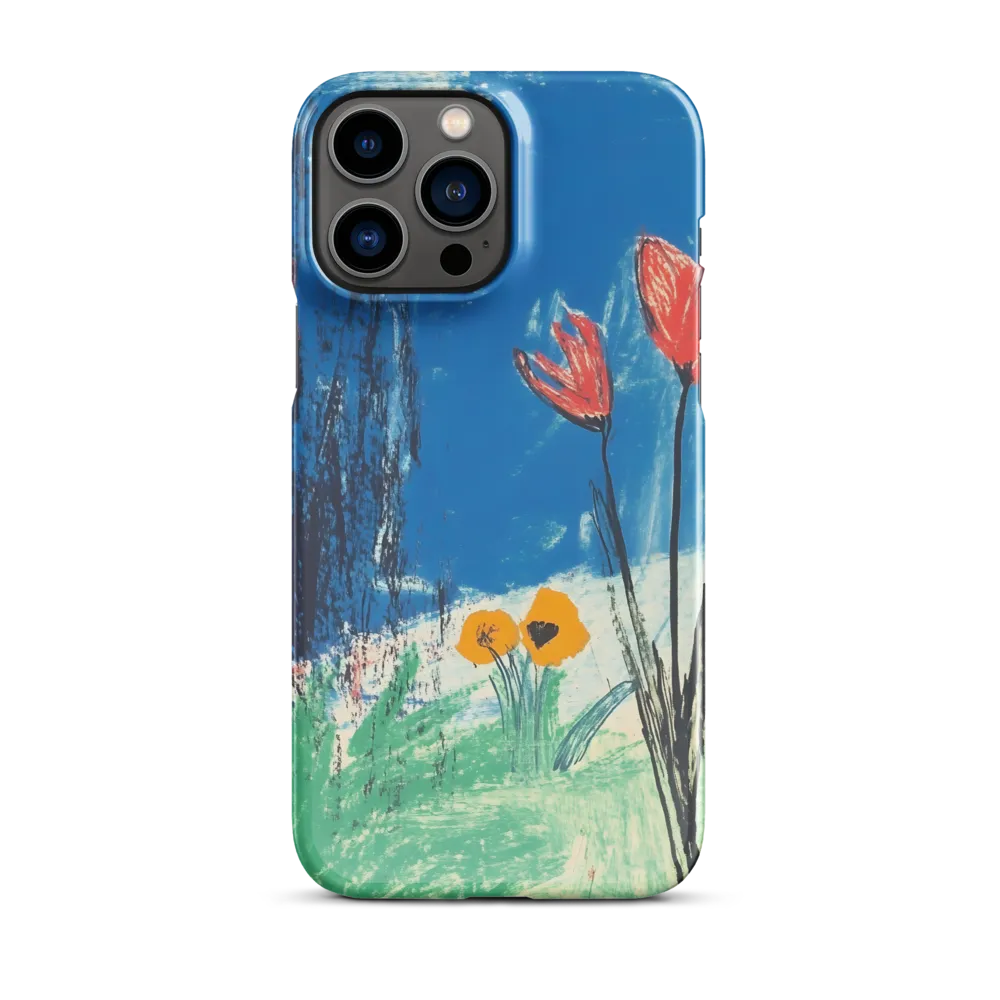 Joyful Blossoms in Blue