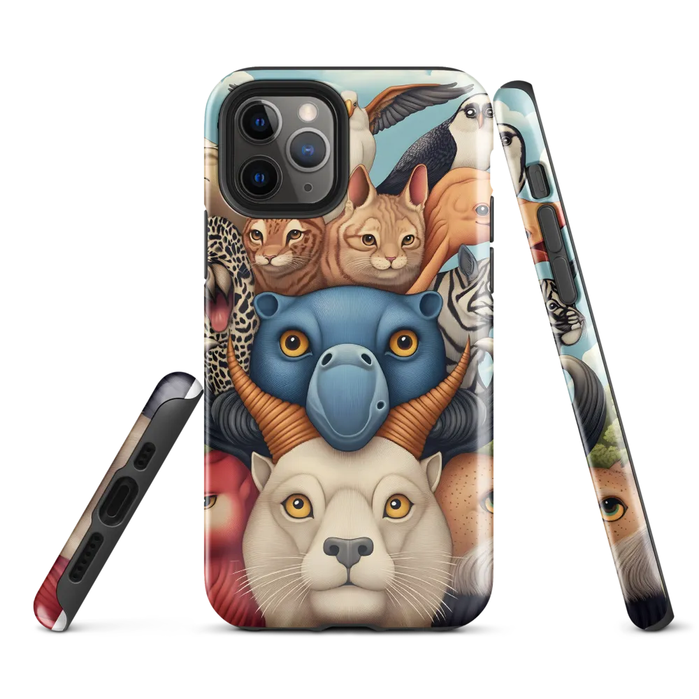Harmonious Echoes of Wildlife | Phone Case |  11 Pro | Tough Case | Glossy