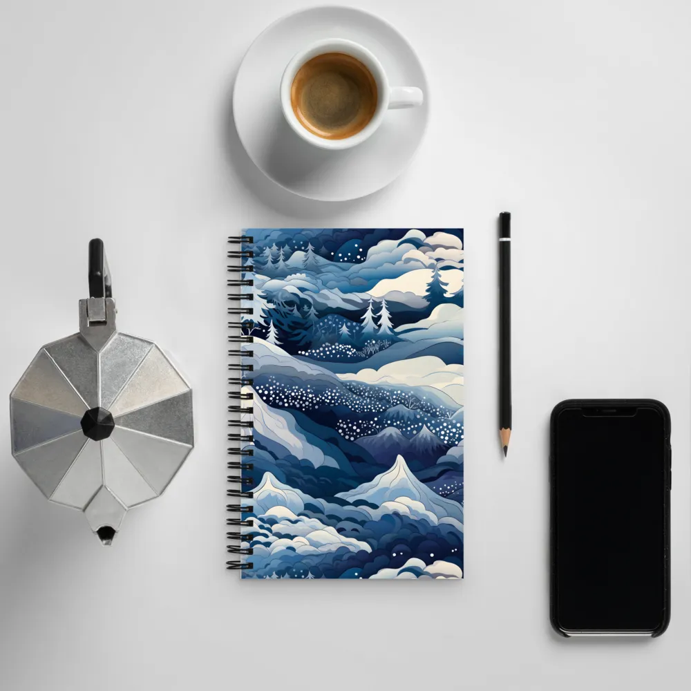 Whispers of Winter | Spiral Notebook