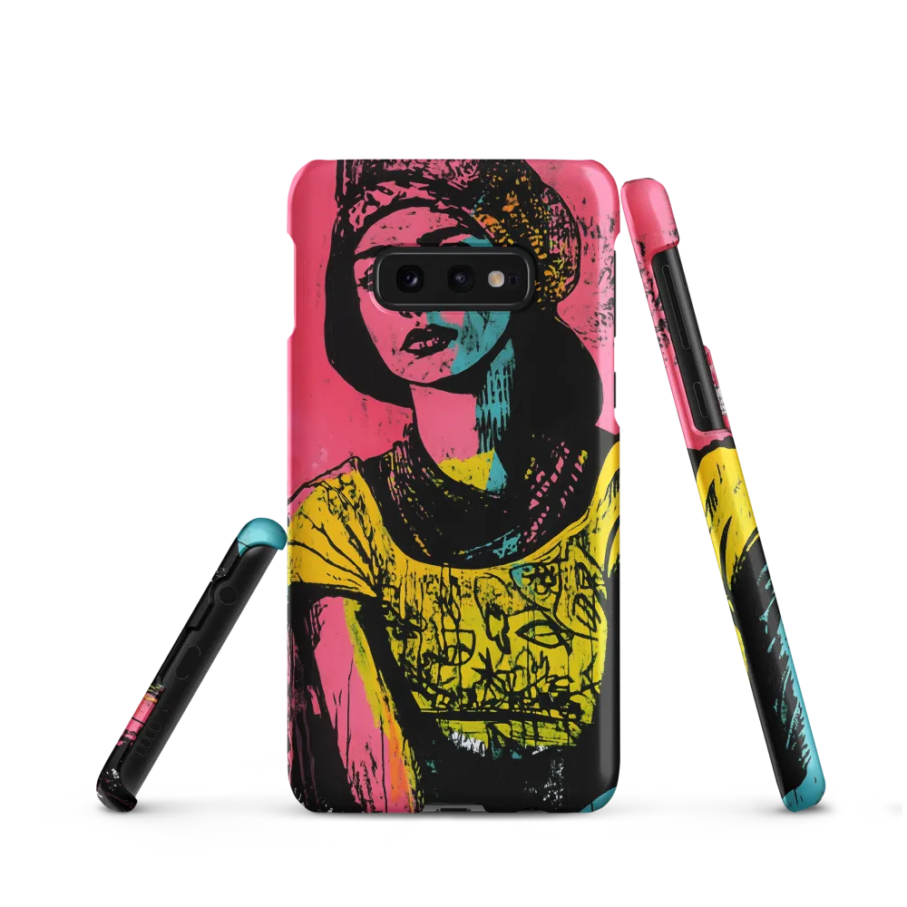 Urban Elegance: A Graffiti Portrait