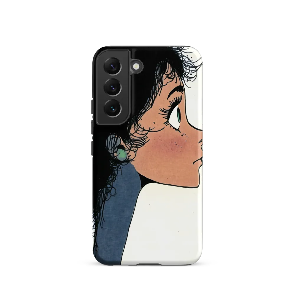 Whispers of Contemplation | Phone Case |  S22 | Tough Case | Matte