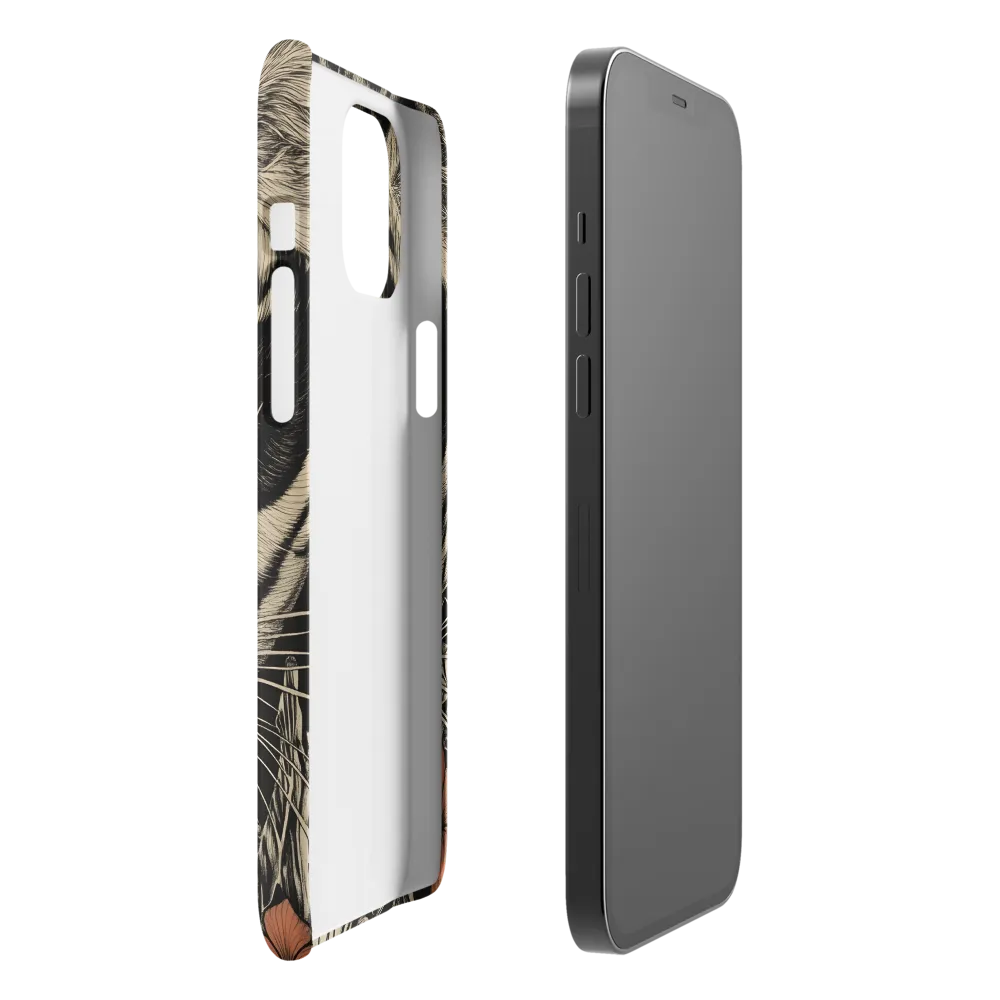 Feline Majesty: The Human-Leopard Connection | Phone Case |  12 Pro Max | Snap Case | Matte