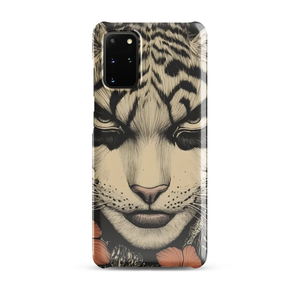 Feline Majesty: The Human-Leopard Connection | Phone Case |  S20 Plus | Snap Case | Glossy