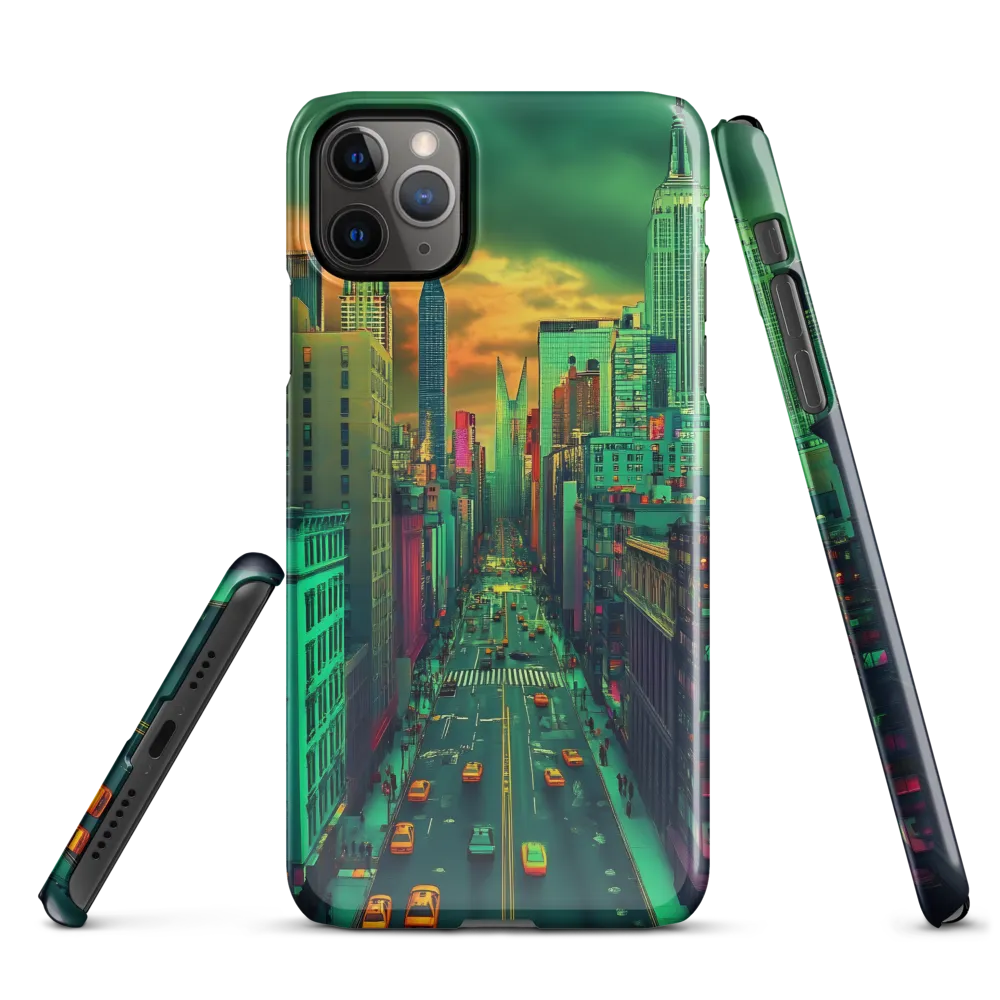 Urban Surrealism: Neon Dreams | Phone Case |  11 Pro Max | Snap Case | Glossy