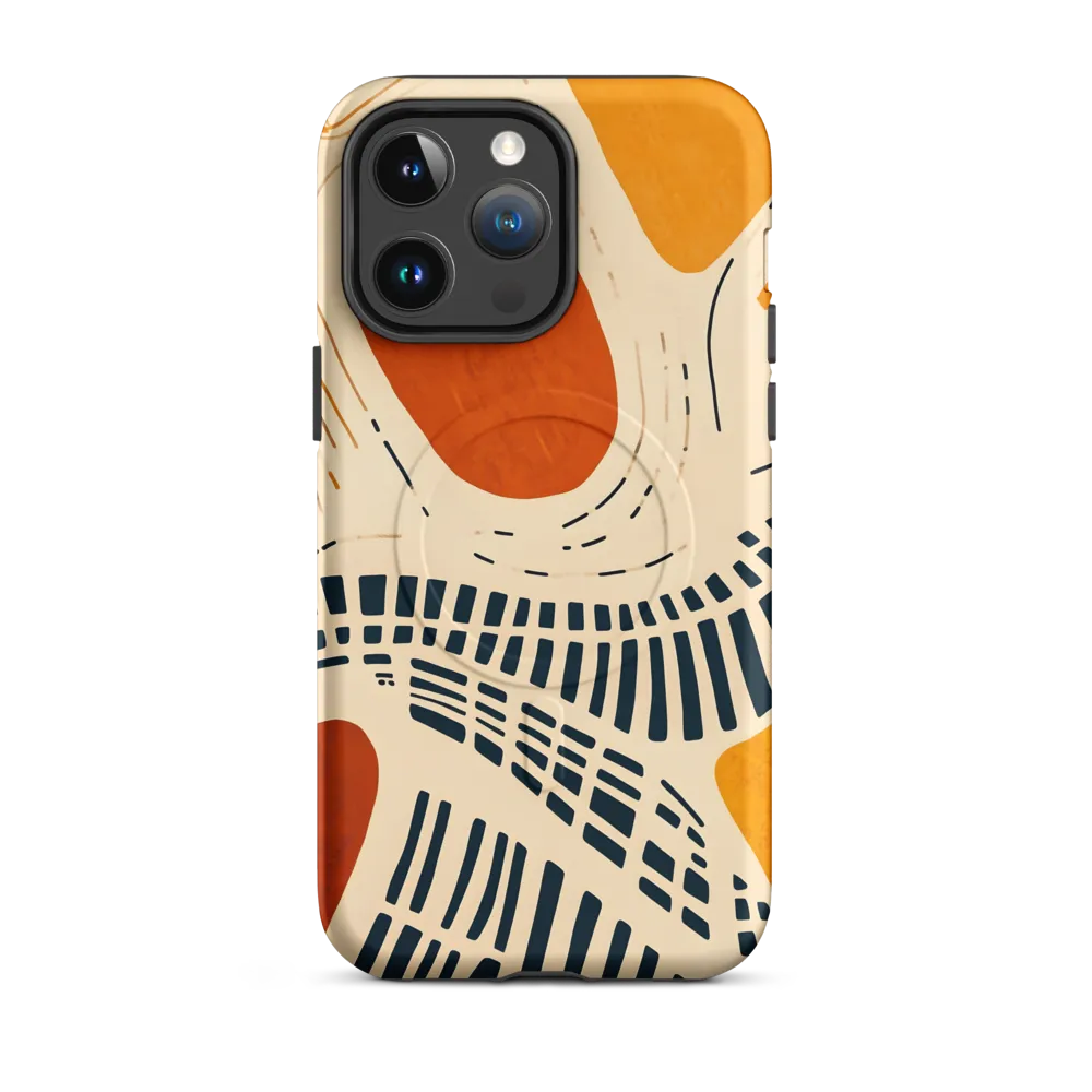 Urban Patterns in Harmony | Phone Case |  14 Pro Max | MagSafe® Tough Case | Matte