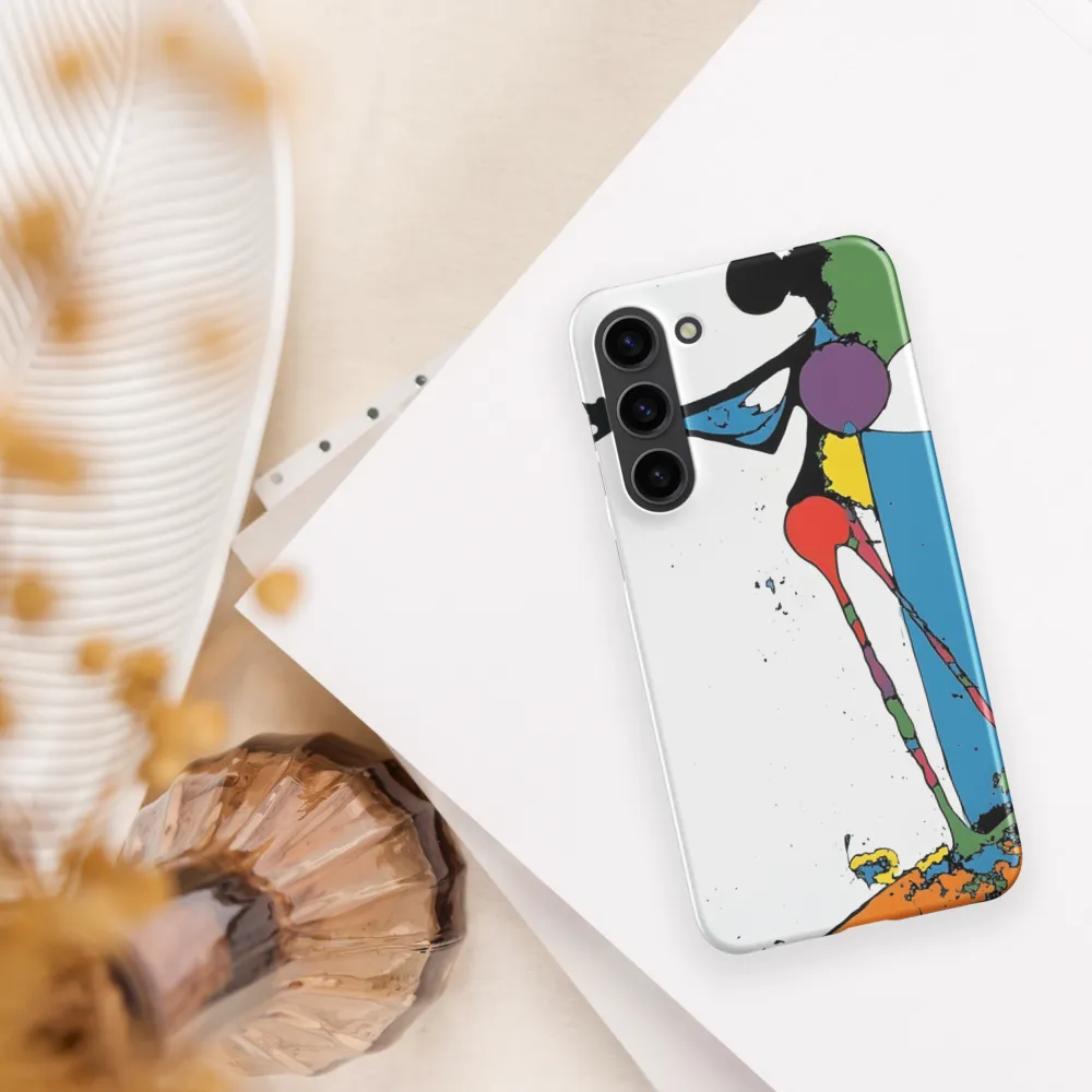 Dynamic Abstract Movement | Phone Case |  S23 Plus | Snap Case | Matte