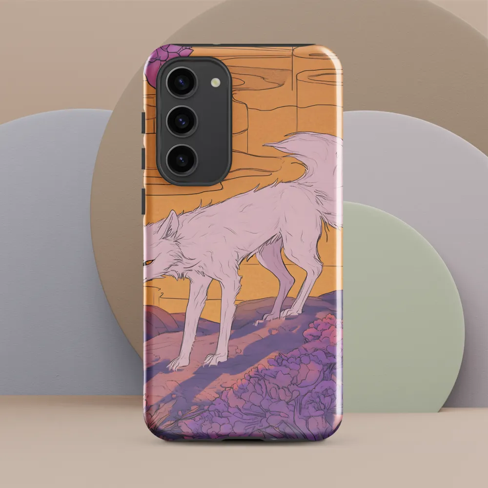 Whispers of the Violet Dawn | Phone Case |  S23 Plus | Tough Case | Glossy