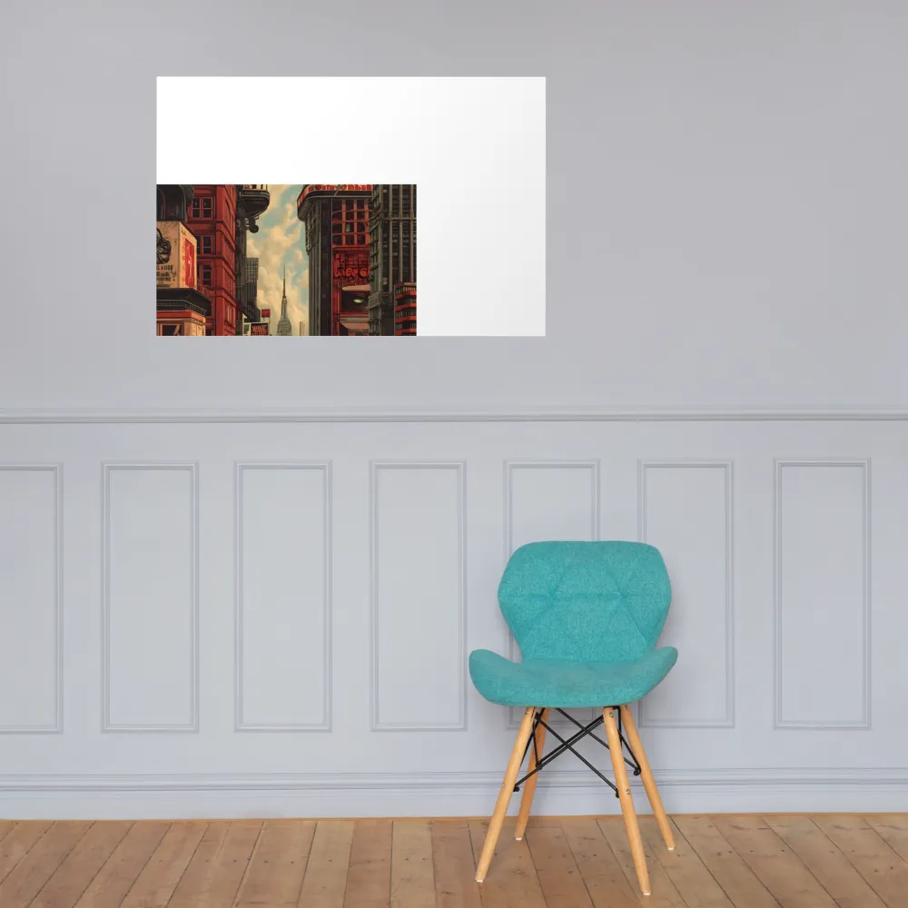 A Glimpse of Tomorrow: Urban Ambition | Poster | 24″×36″