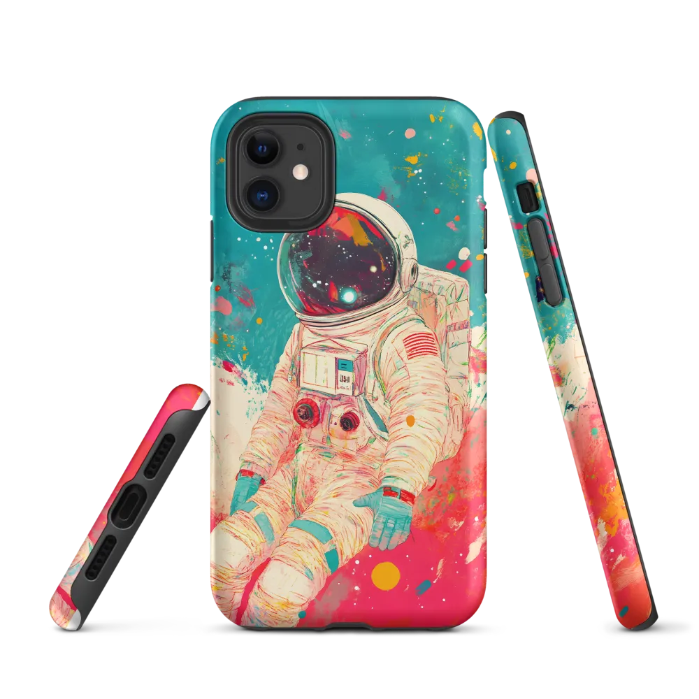 Cosmic Explorer: An Astronaut's Journey | Phone Case |  11 | Tough Case | Matte
