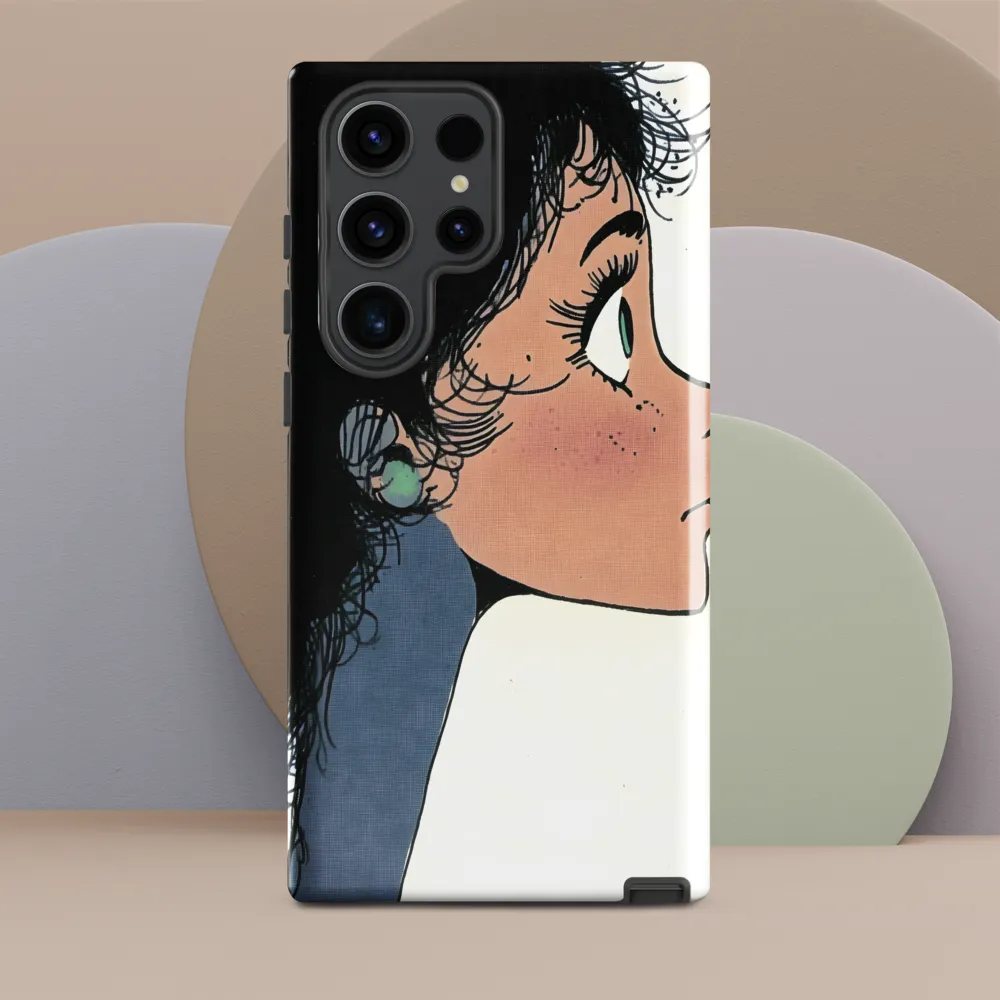 Whispers of Contemplation | Phone Case |  S23 Ultra | Tough Case | Glossy