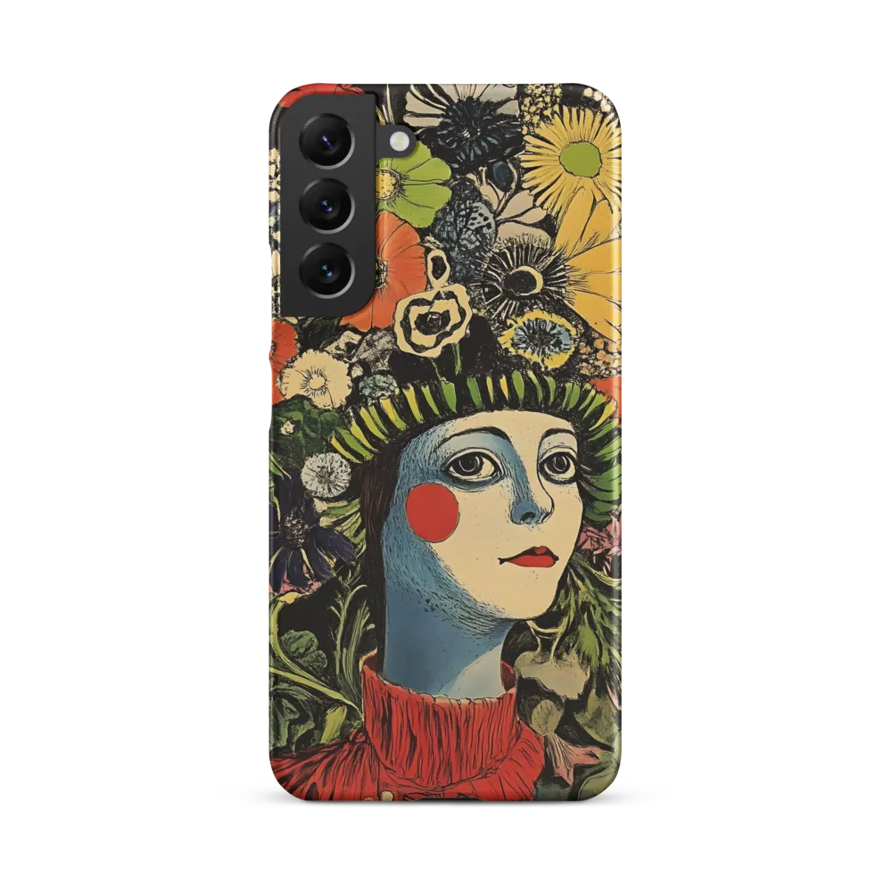 Floral Whimsy: A Portrait of Nature's Embrace