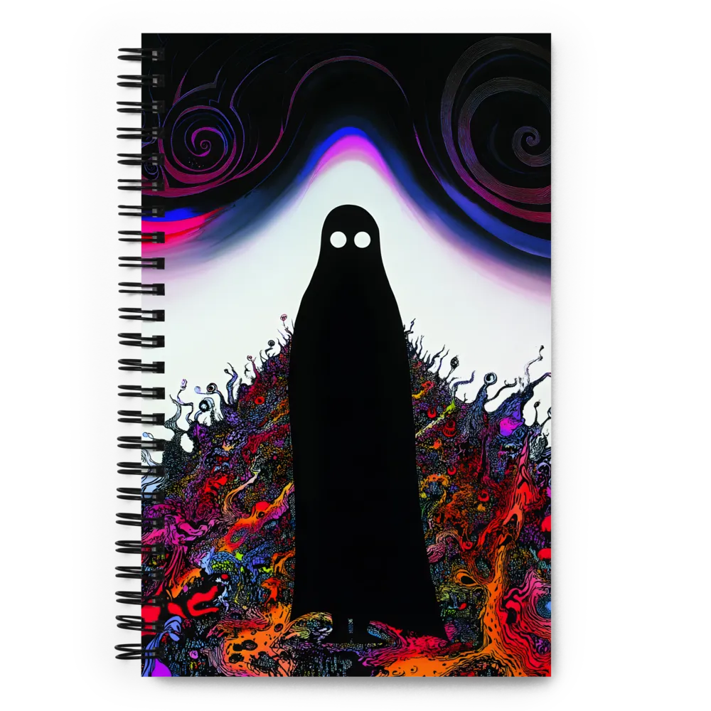 Veil of Mystery | Spiral Notebook