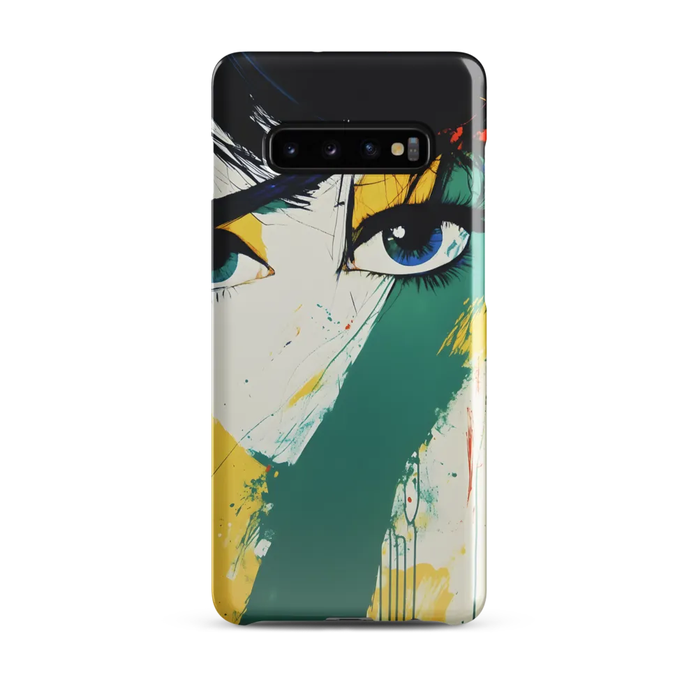 Eyes of Intrigue | Phone Case |  S10 Plus | Snap Case | Glossy