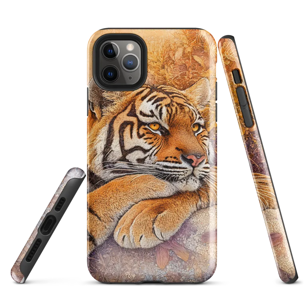 Serenity of the Tiger | Phone Case |  11 Pro Max | Tough Case | Glossy